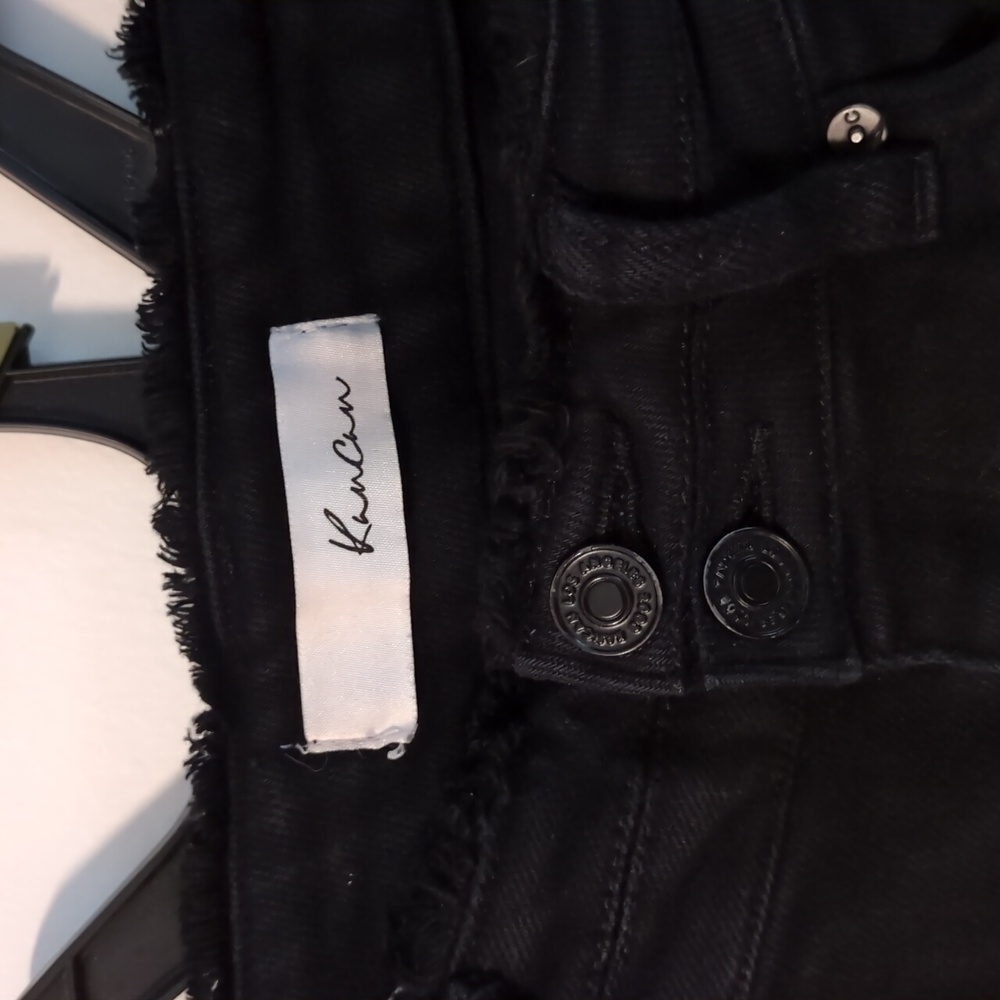 Kancan black skinny jeans distressed 9/28 - Picture 4 of 7